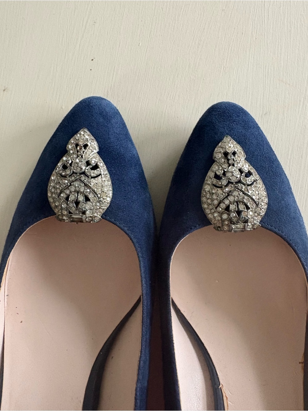 Pair of Vintage Rhinestone Shoe Clips